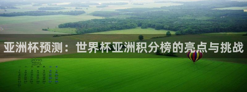 世界杯预选赛欧洲赛区积分榜：亚洲杯预测：世界杯亚洲积分榜的亮点与挑战